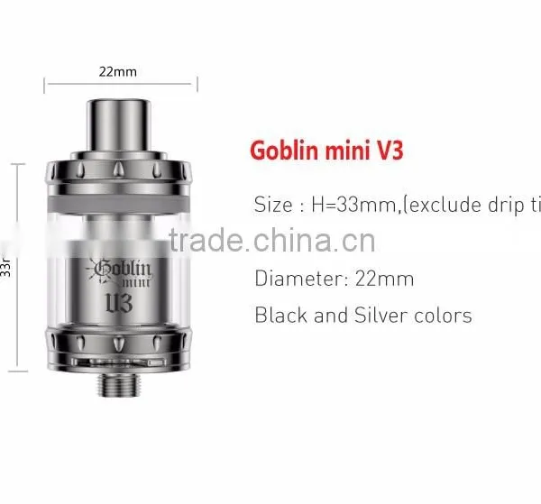 UD New Vapor Tank Wholesale Original Goblin Mini v3 Tank vs Goblin Mini v2 With Velocity Deck photo-2
