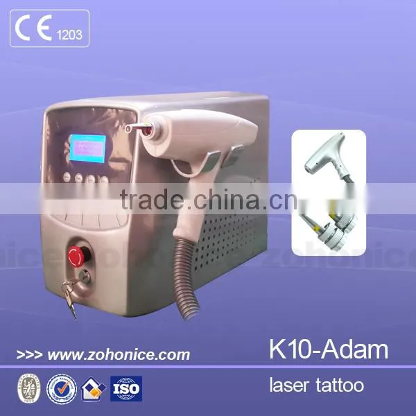K10 Laser Type Tattoo Removal/Pigment Removal Feature Telangiectasis Treatment Tattoo Laser Machine Naevus Of Ota Removal photo-2