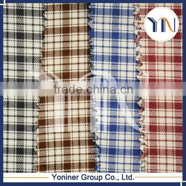 Royal Blue Mini Matt Check Fabric, Polyester 300D Fabric photo-6