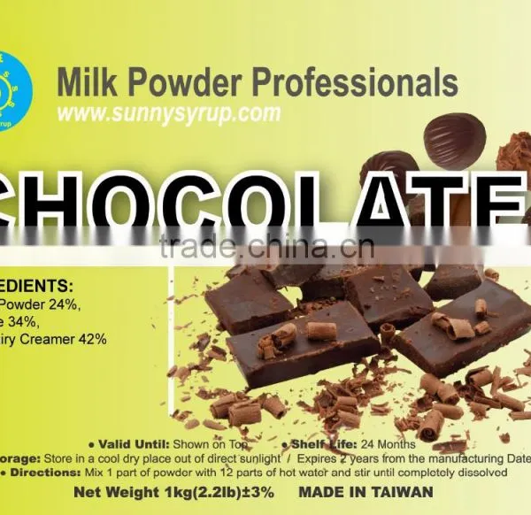 Chocolate Flavor Bubble Tea Milk Powder photo-2