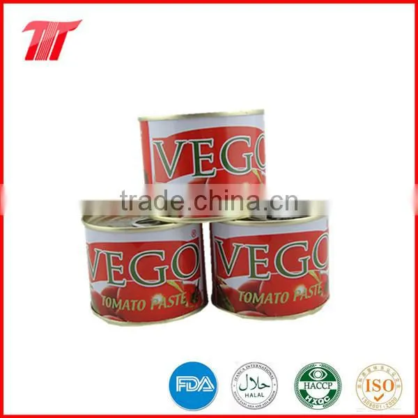 70g Tomato Paste of VEGO Brand Packing in Sachet photo-3