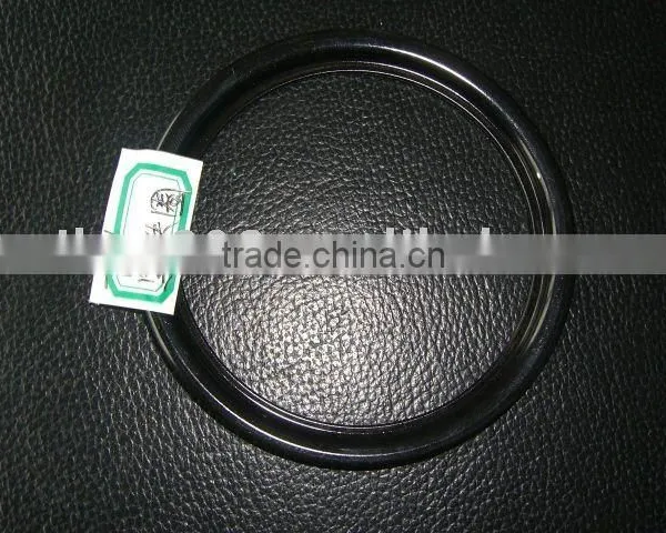 silver iron ring