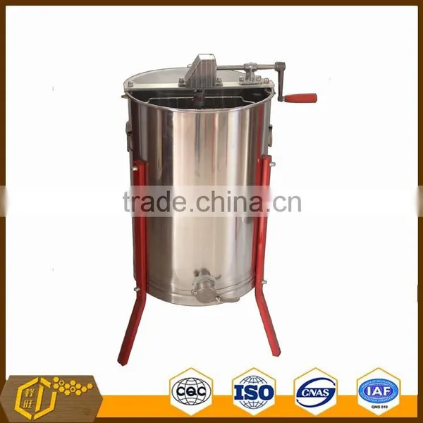 Hot Selling 4 Frames Manual Reversible Honey Extractor