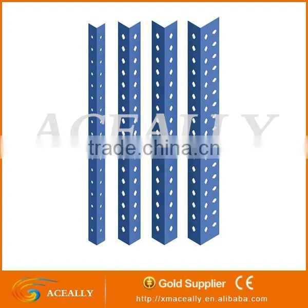 Adjustable Light Duty Industrial Slotted Angle Post Iron Shelving photo-2
