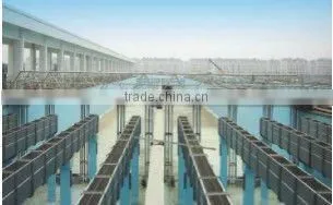 Rectangular settling tank mud scraper