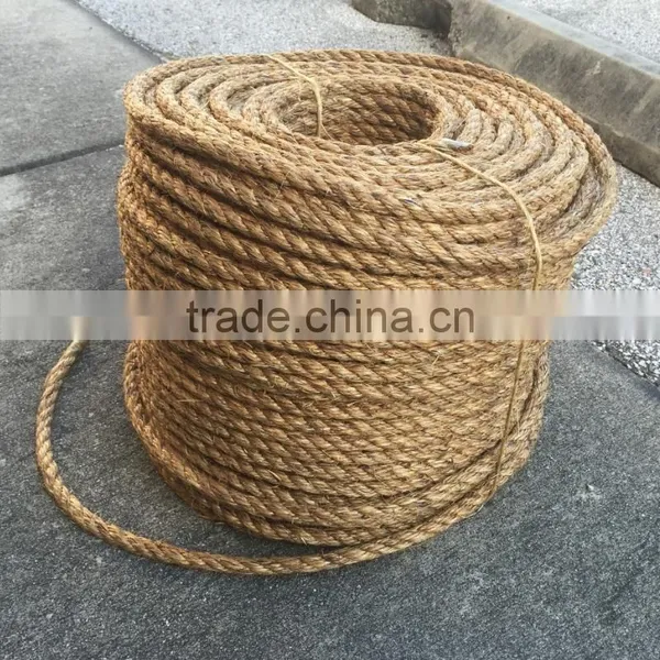 3 Strand Twisted Pure Sisal Rope Price photo-2