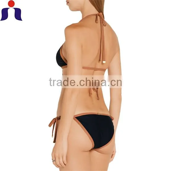 Self Tie Fastening Back Hot Sale Women Sexy Swimwear photo-2
