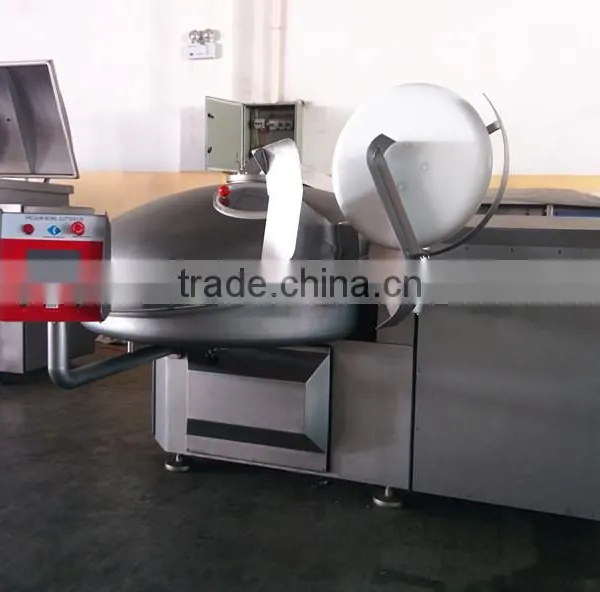 High-speed Vacuum Meat Bowl Cutter For Sausage / Bowl Chopper Machine For Meat Processing photo-2