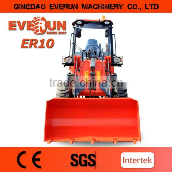 1.0ton Mini Wheel Loader With Snow Bucket photo-5