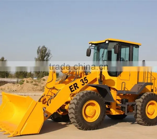 Qingdao Everun Brand 3.0Ton Construction Usage Small Wheel Loader With Luxury Cabin photo-5