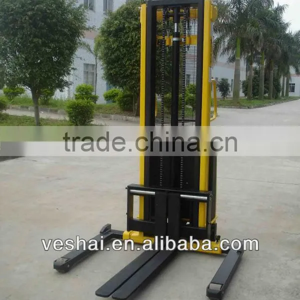 Veshai 2200lbs Powered Lift Stacker With Adjustable Forks and Legs VH-BS-100/38 AA photo-4