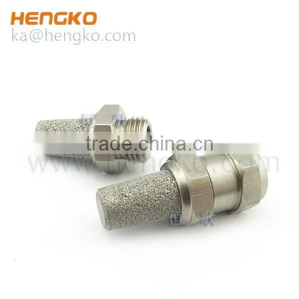 Sintered 316L Stainless Steel Pneumatic Exhaust Muffler Silencer photo-4