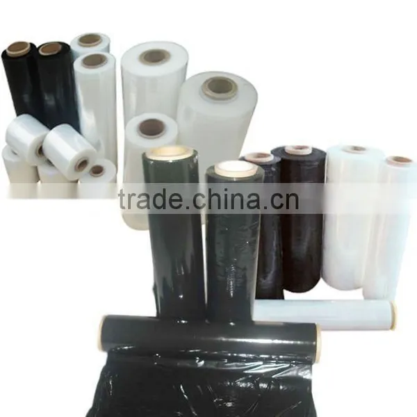 17mic Black Color LLDPE Stretch Films photo-4