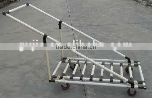 Colorful Galvanized Steel Plastic Coated Pipe Can Diy Handcart photo-4