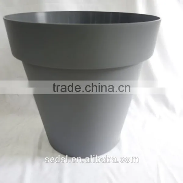 OEM Lighted Ornamental Colorful Cheap Plastic Flower Pots Wholesale photo-2