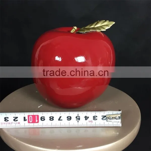 Fiberglass Material Apple Furniture Decoration Display photo-2