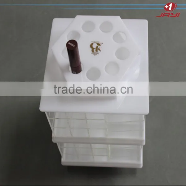China Manufacturer Wholesale Desktop Rotating Acrylic Lipstick Organiser, Lipstick Display Stand photo-6