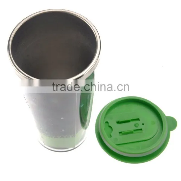 Double Layer Stainless Steel Color Changing Travel Mug photo-2