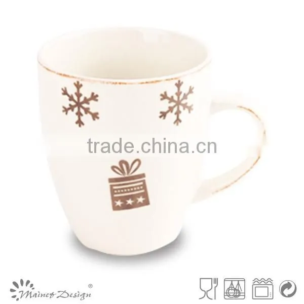 Two Tone Porcelain Mug Whole Sale Christmas Style photo-3