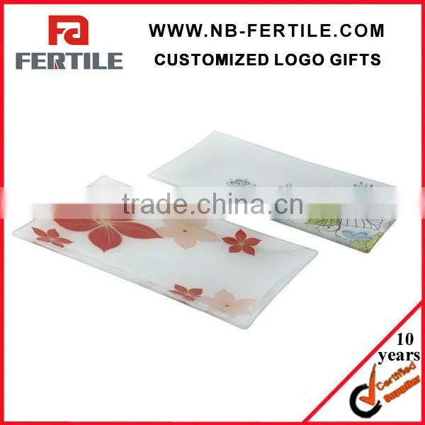 beautiful&colourful fruit plate:glass fruit plate