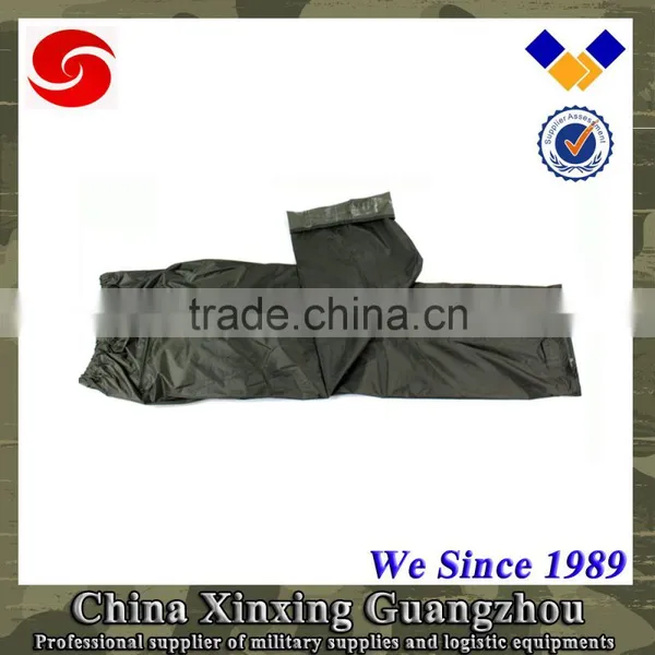 Rain Coat for Men Military Army Poncho Polyester With PE PVC Coating photo-6