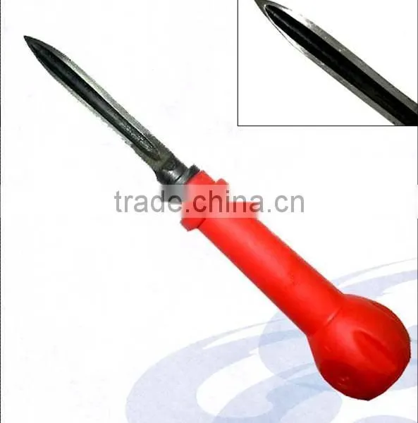 Arc Triple Edge Blade Deburring Hand Tool With Plastic Handle photo-2