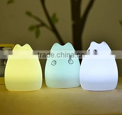 High Quality Soft Silicone Baby Night Light photo-4