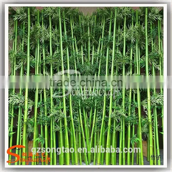 High Quality Plastic Bamboo Decorative Artificial Bamboo on Sale photo-2