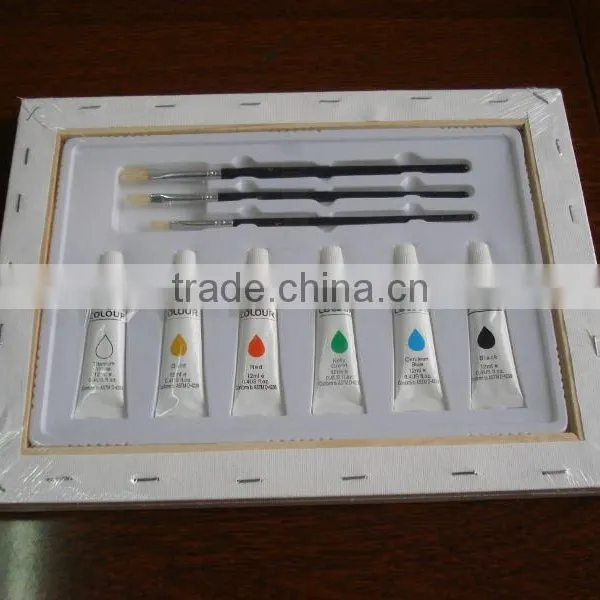 HEZE KAIXIN Graceful High Quality Stretched Painting Canvas photo-5