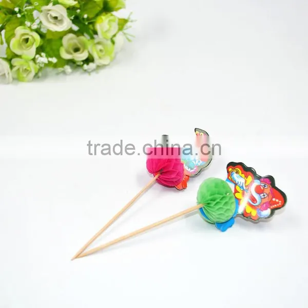 Popular Party Supplies Funny Clown Cocktail Decoration photo-6
