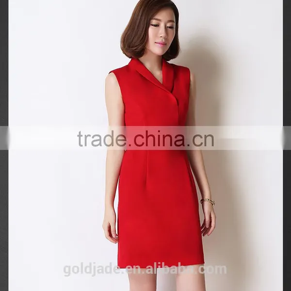2016 Latest European Style Women Clothes Women Dresses Ladies Elegant Black Dresses photo-2