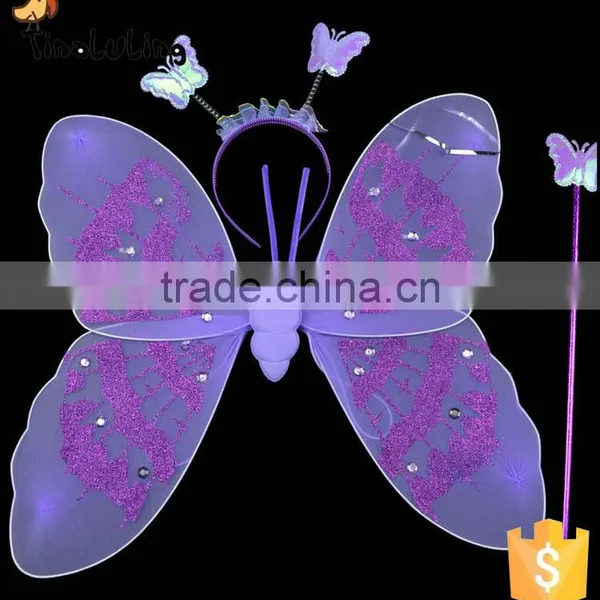 New Arrival Wholesale Girls Fairy Wings Cheap Wing Sets photo-6