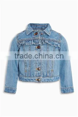 China Factory Kids Denim Jacket for Girls photo-3