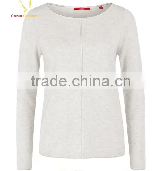 European Style Autumn Silk Cashmere Pullover Sale photo-2