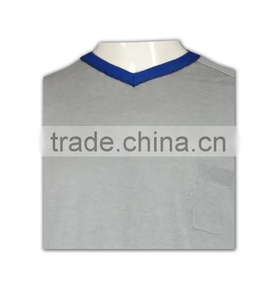 ISO9001/BSCI Manufature Blank Light Grey Acyclic Varsity Sweater photo-5