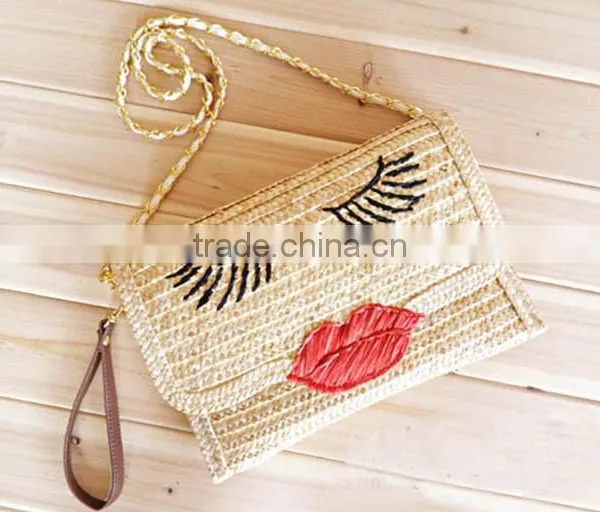R0028H WHOLESALE NEW FASHION LADIES STRAW BAGS photo-2