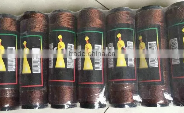 Custom Extra Strong Good Elasticity 100%Polyester Braid Waxed Thread photo-4