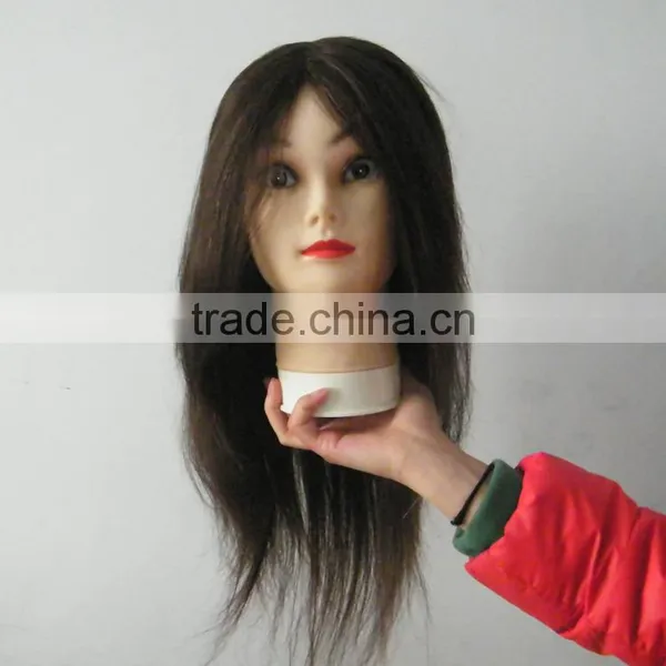 Beauty School Human Hair Trainning Head Salon Teaching Head Hair Styling Head photo-5