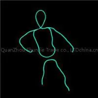 Fluorescent Dancing LED Clothing High Quality Stage Luminous Exhibition Suits LED Light Up Clothing