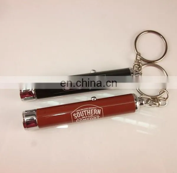 Mini Aluminum Projection Logo ABS Bottle Keyring Projector Logo Keychain photo-5