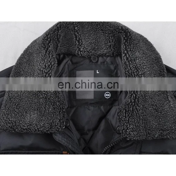 Men Varsity Winter Jacket of China Garment Factory Extreme Winter Jackets Custom Life Jackets photo-4