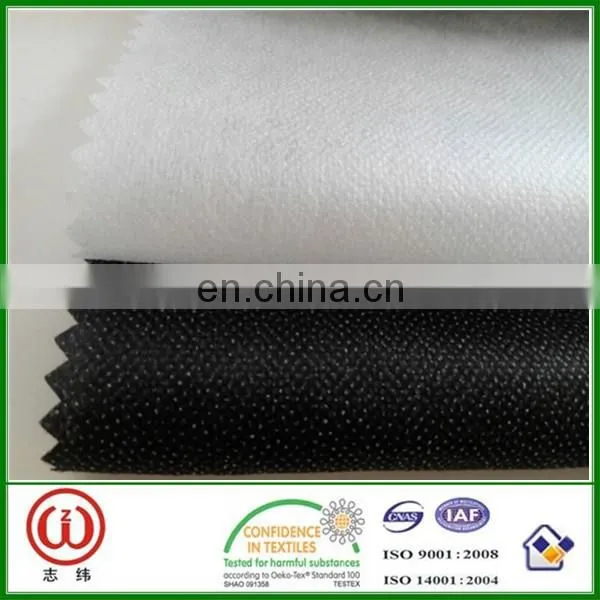 50% Polyester 50% Nylon W8550 Dot Fuse Interlining photo-2
