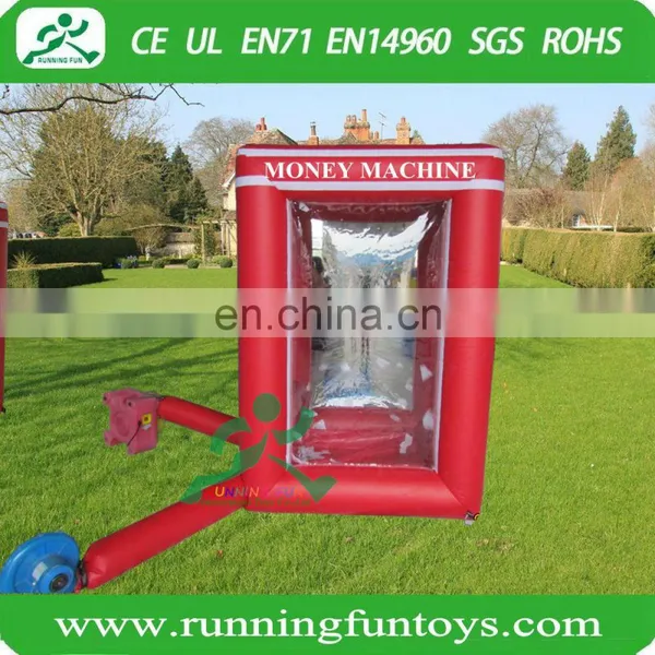 Promotion Inflatable Grab Money Machine, Inflatable Cash Cube , Inflatable Money Booth for Car Exhibition photo-2