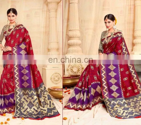 Partywear Silk Saree photo-5
