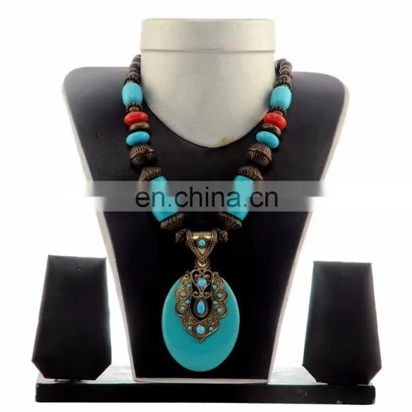 Indian Banjara Beded Necklace- Fashion Costume Jewellery Set photo-3