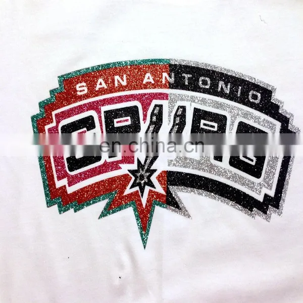 Custom Quality Glitter Heat Transfer Vinyl for Clothing photo-4