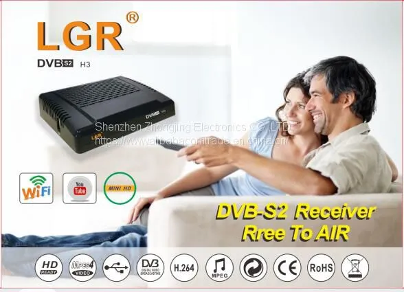 hd satellite tv receiver iptv iks supported set top box dvb-s2