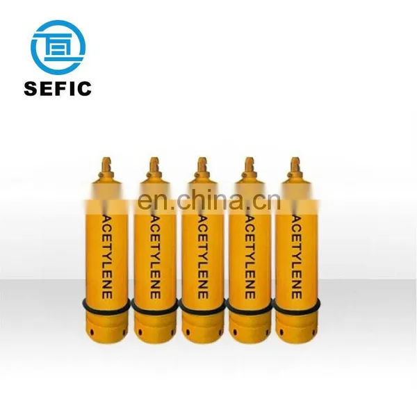 Seamless Stainless Steel Acetylene Cylinder Dissolved Acetylene Gas Cylinder photo-4