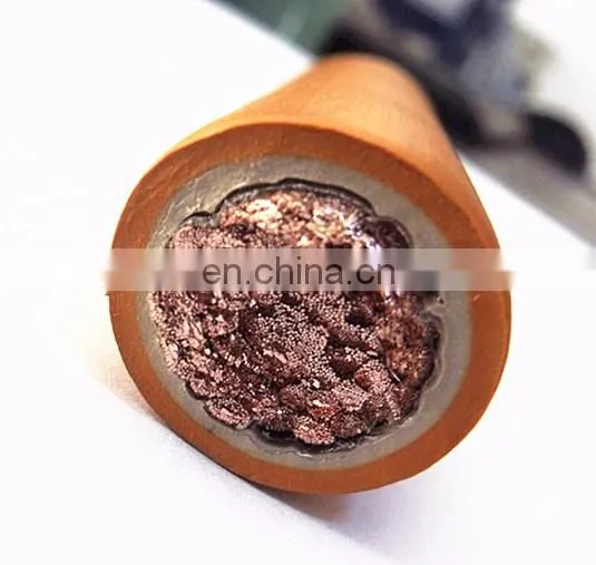 Low Voltage Welding Cable Copper Conductor Rubber Insulated Cables photo-3