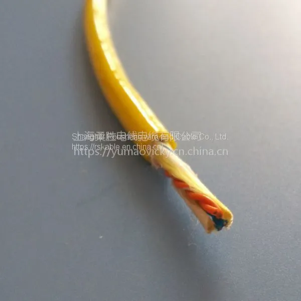 Yellow Sheath Color Corrosion-resistant / Acid-base Rov Umbilical Cable photo-2